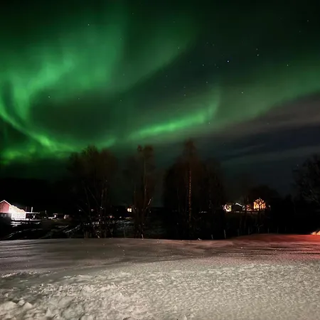 Nordic With Outdoor Jacuzzi And Aurora Borealis View * Stornes