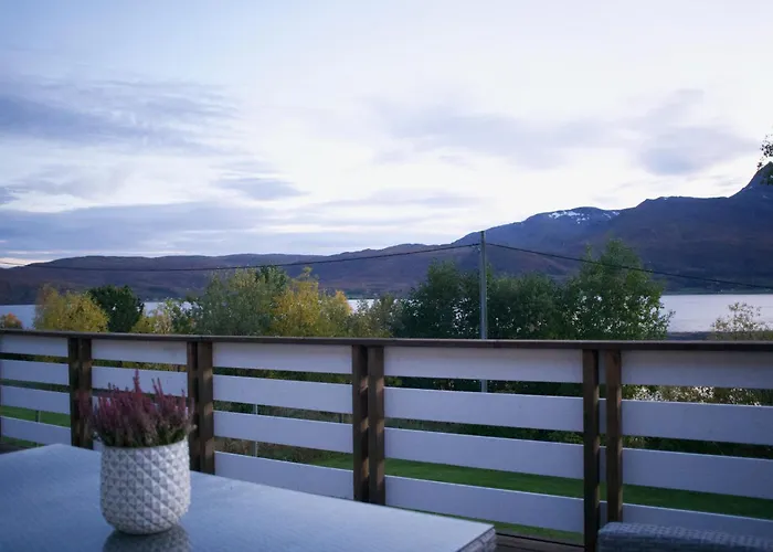 Nordic With Outdoor Jacuzzi And Aurora Borealis View Villa Stornes