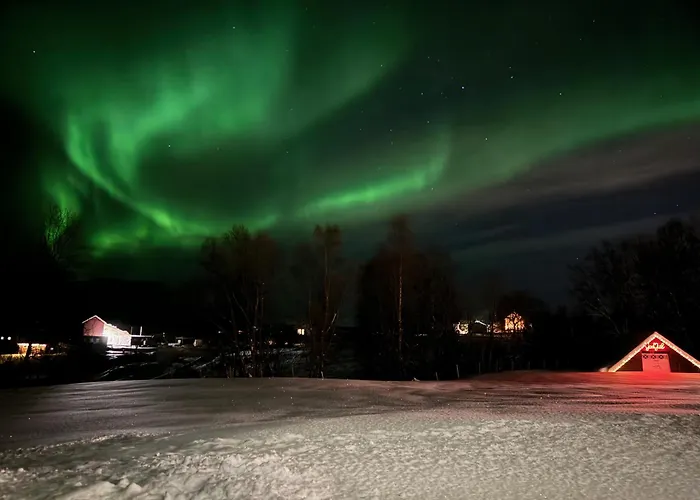 Nordic With Outdoor Jacuzzi And Aurora Borealis View * Stornes
